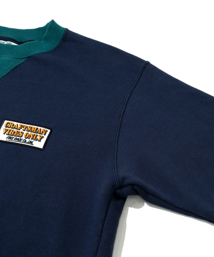 go slow caravan(ゴースローキャラバン) |【GSC別注】FREE RAGE/フリーレイジ リンガースウェット《CRAFTSMAN VIBES ONLY》 (MENS)