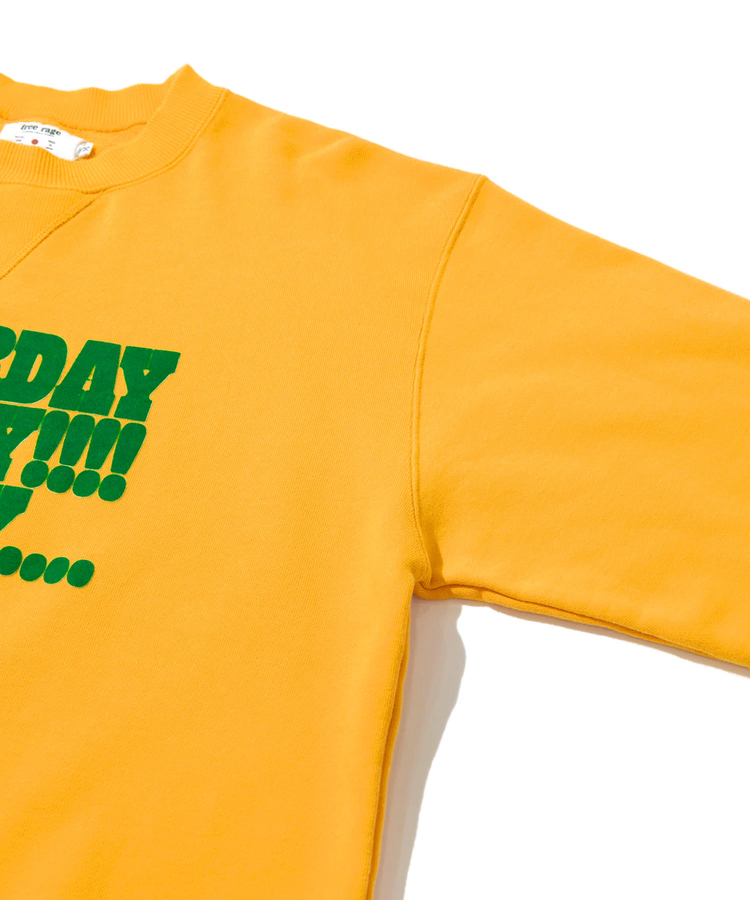 go slow caravan(ゴースローキャラバン) |FREE RAGE/フリーレイジ クラシッククルースウェット《WEEKEND》 (MENS)