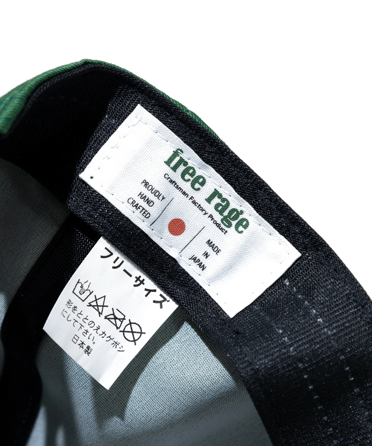 go slow caravan(ゴースローキャラバン) |FREE RAGE/フリーレイジ 6パネルキャップ