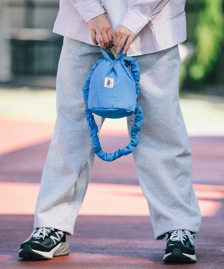 go slow caravan(ゴースローキャラバン) |COBMASTER/コブマスター PADDED-MUFFIN DRAWSTRING SHOULDER BAG