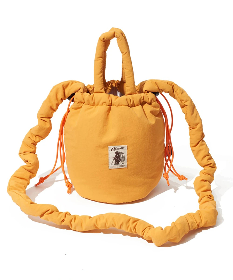 go slow caravan(ゴースローキャラバン) |COBMASTER/コブマスター PADDED-MUFFIN DRAWSTRING SHOULDER BAG