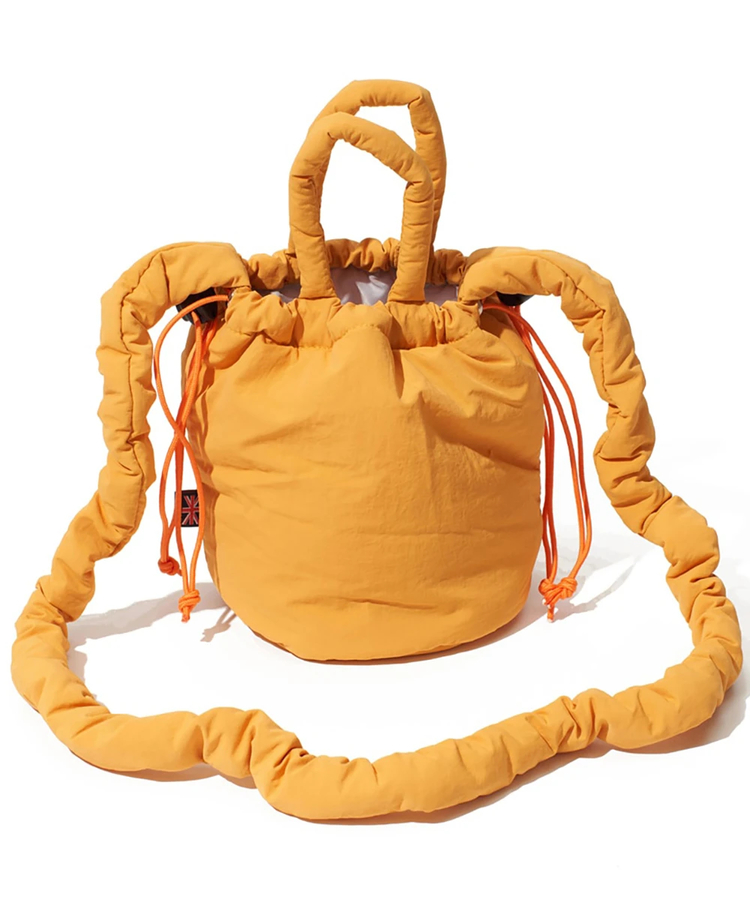 go slow caravan(ゴースローキャラバン) |COBMASTER/コブマスター PADDED-MUFFIN DRAWSTRING SHOULDER BAG