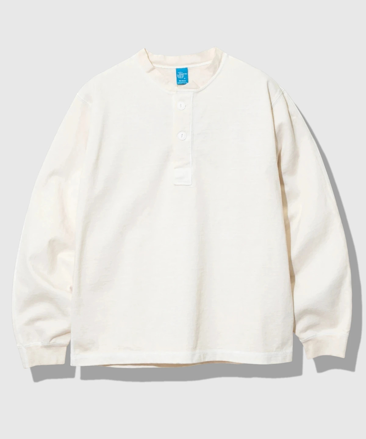 go slow caravan(ゴースローキャラバン) |GOOD ON/グッドオン LS HEAVY HENLEY TEE (MENS)