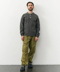 go slow caravan(ゴースローキャラバン) |GOOD ON/グッドオン LS HEAVY HENLEY TEE (MENS)