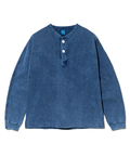 go slow caravan(ゴースローキャラバン) |GOOD ON/グッドオン LS HEAVY HENLEY TEE INDIGO SHAVE (MENS)