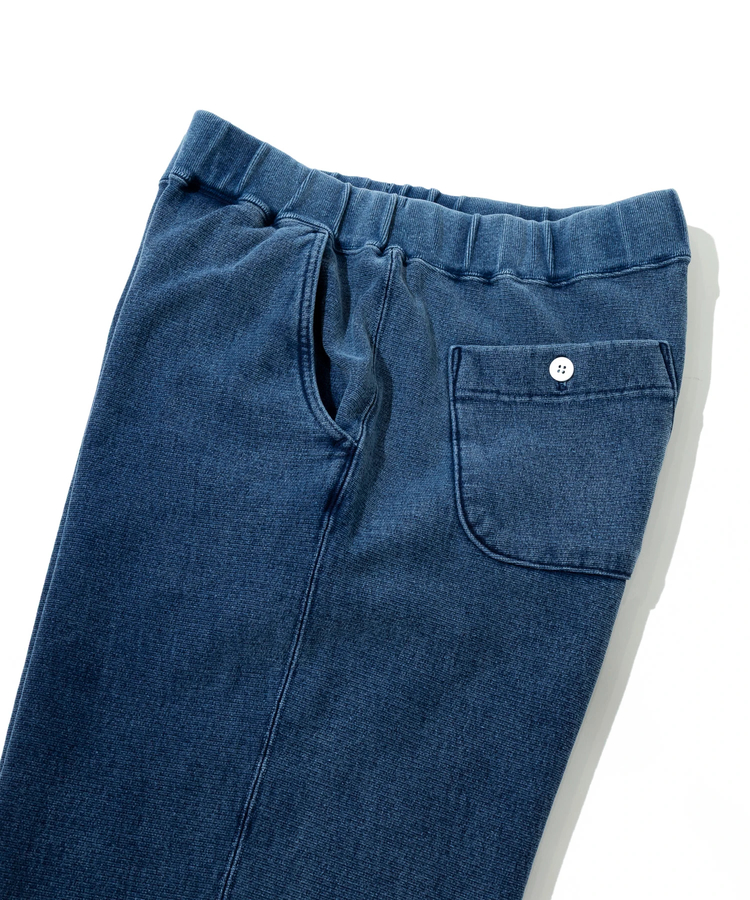 go slow caravan(ゴースローキャラバン) |GOOD ON/グッドオン HEAVY SWEAT PANTS INDIGO SHAVE (MENS)