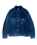 go slow caravan(ゴースローキャラバン) |GOOD ON/グッドオン KNIT CORDUROY G-JAN INDIGO SHAVE (MENS)
