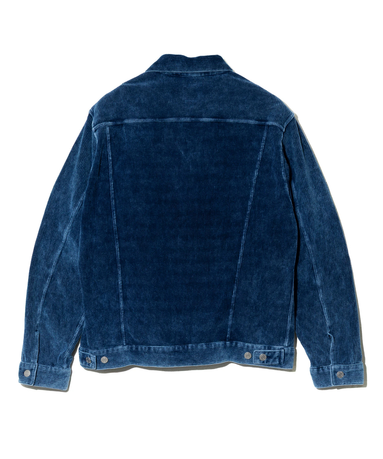 go slow caravan(ゴースローキャラバン) |GOOD ON/グッドオン KNIT CORDUROY G-JAN INDIGO SHAVE (MENS)