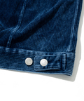 go slow caravan(ゴースローキャラバン) |GOOD ON/グッドオン KNIT CORDUROY G-JAN INDIGO SHAVE (MENS)
