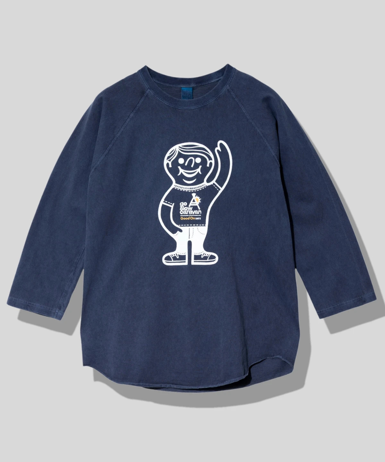 go slow caravan(ゴースローキャラバン) |【GSC別注】GOOD ON/グッドオン GOOD ON BOY x GSC BASEBALL TEE EX (MENS)