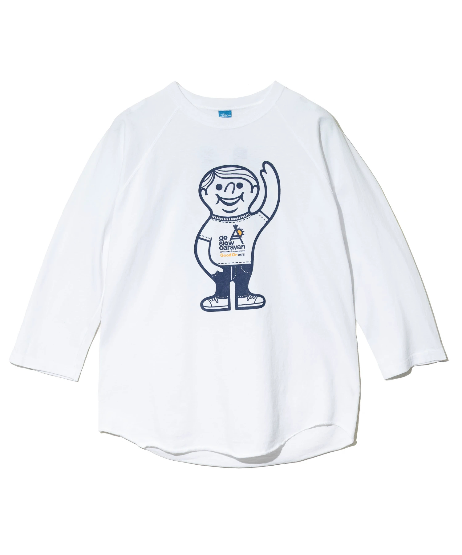 GSC別注】GOOD ON/グッドオン GOOD ON BOY x GSC BASEBALL TEE EX 