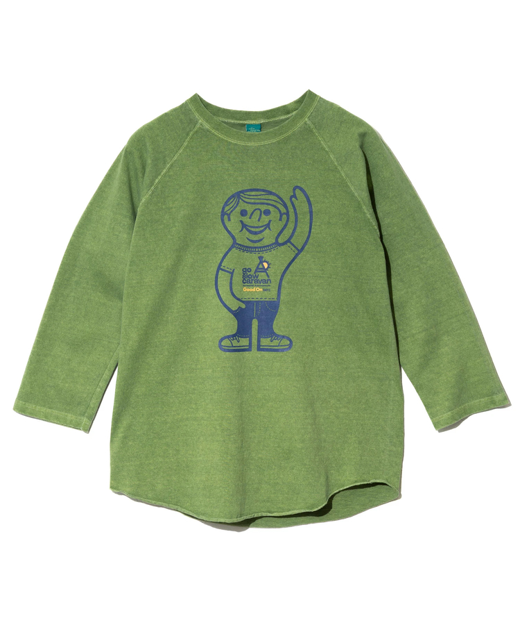 go slow caravan(ゴースローキャラバン) |【GSC別注】GOOD ON/グッドオン GOOD ON BOY x GSC BASEBALL TEE EX (MENS)
