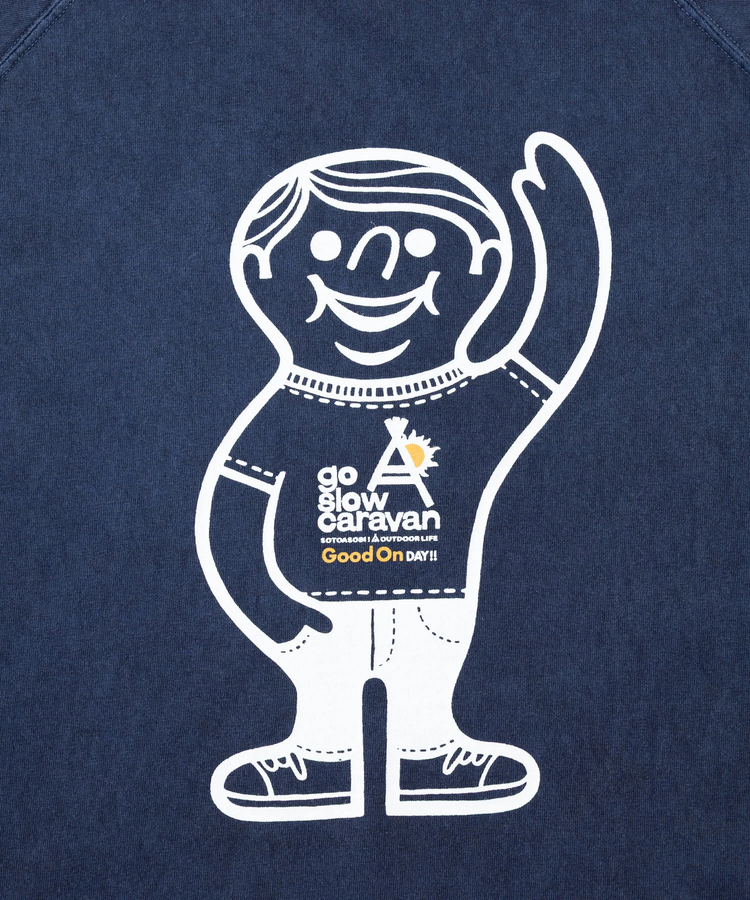 go slow caravan(ゴースローキャラバン) |【GSC別注】GOOD ON/グッドオン GOOD ON BOY x GSC BASEBALL TEE EX (MENS)