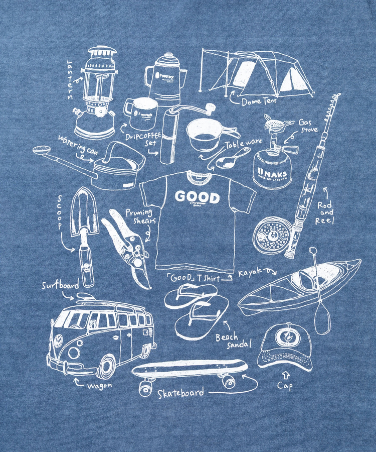 go slow caravan(ゴースローキャラバン) |【GSC別注】GOOD ON/グッドオン GOOD GEAR L/S CREW TEE EX (MENS)