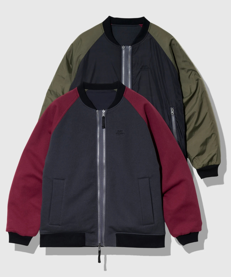 go slow caravan(ゴースローキャラバン) |gym master/ジムマスター 12ozヘビー裏起毛スウェットRVダブルジップJKT (MENS)