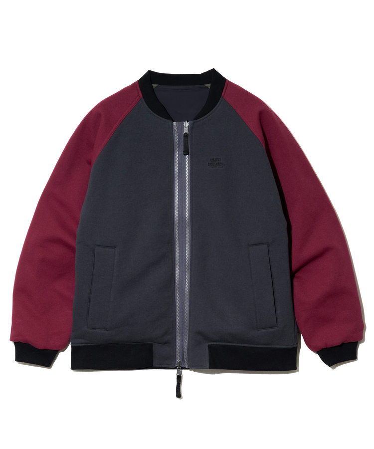 go slow caravan(ゴースローキャラバン) |gym master/ジムマスター 12ozヘビー裏起毛スウェットRVダブルジップJKT (MENS)
