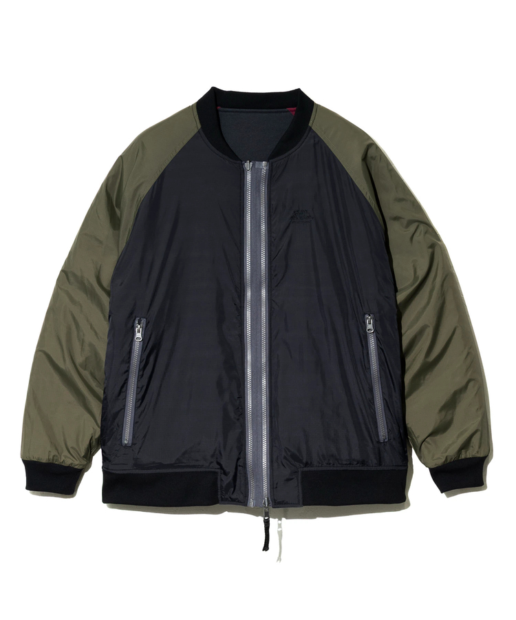 go slow caravan(ゴースローキャラバン) |gym master/ジムマスター 12ozヘビー裏起毛スウェットRVダブルジップJKT (MENS)