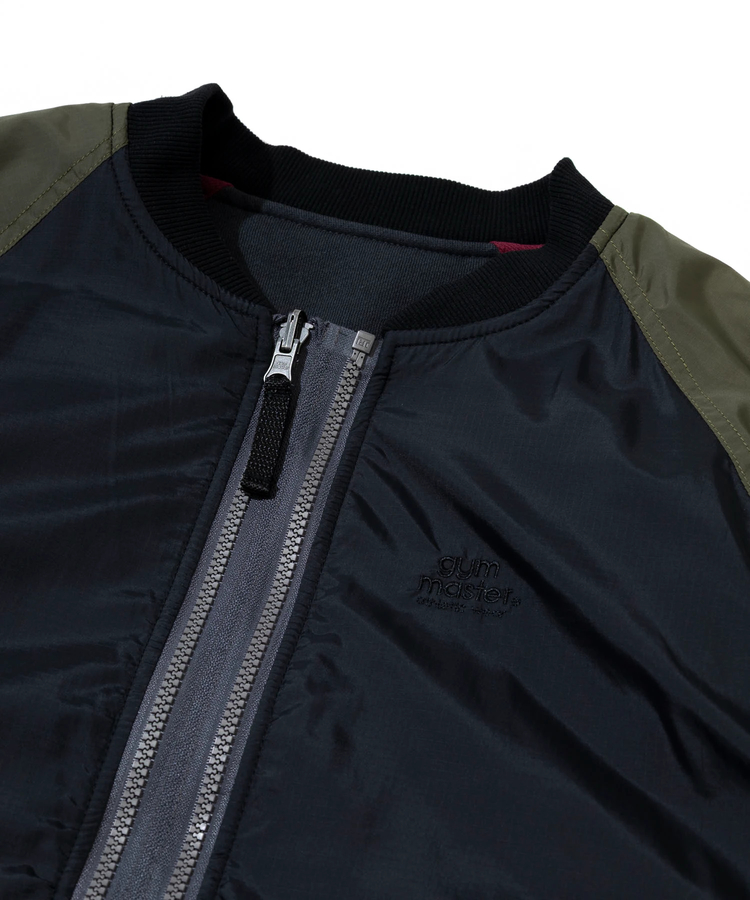 go slow caravan(ゴースローキャラバン) |gym master/ジムマスター 12ozヘビー裏起毛スウェットRVダブルジップJKT (MENS)