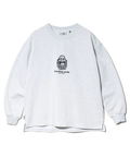 go slow caravan(ゴースローキャラバン) |gym master/ジムマスター 10.3oz carafree smile スウェットビッグTee (MENS)
