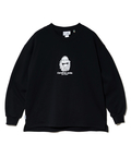 go slow caravan(ゴースローキャラバン) |gym master/ジムマスター 10.3oz carafree smile スウェットビッグTee (MENS)