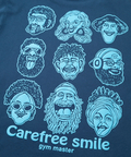 go slow caravan(ゴースローキャラバン) |gym master/ジムマスター 10.3oz carafree smile スウェットビッグTee (MENS)