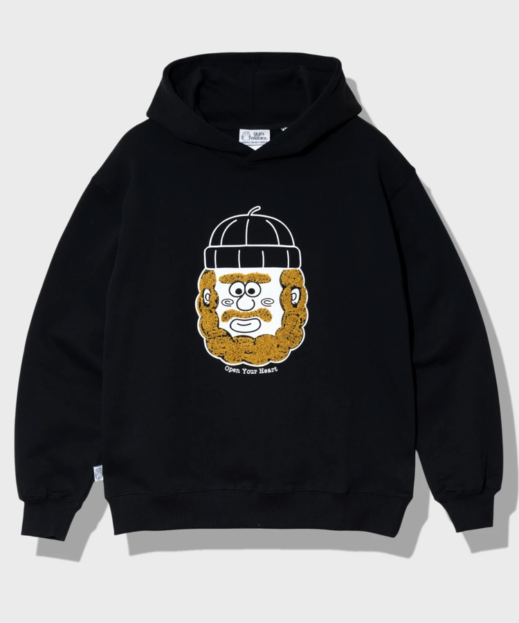 go slow caravan(ゴースローキャラバン) |gym master/ジムマスター 10.3oz open your heart スウェットプルパーカー (MENS)