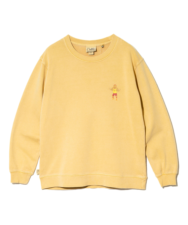 go slow caravan(ゴースローキャラバン) |gym master/ジムマスター 9.4oz ピグメント レスラースウェットシャツ (MENS)