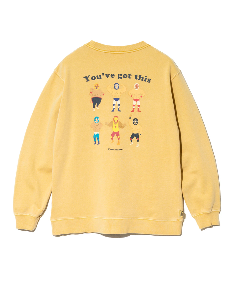 go slow caravan(ゴースローキャラバン) |gym master/ジムマスター 9.4oz ピグメント レスラースウェットシャツ (MENS)