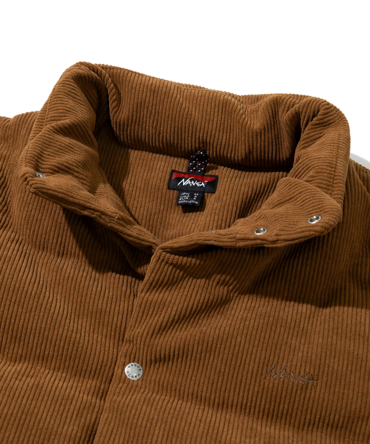 go slow caravan(ゴースローキャラバン) |NANGA/ナンガ CORDUROY DOWN JACKET (MENS)