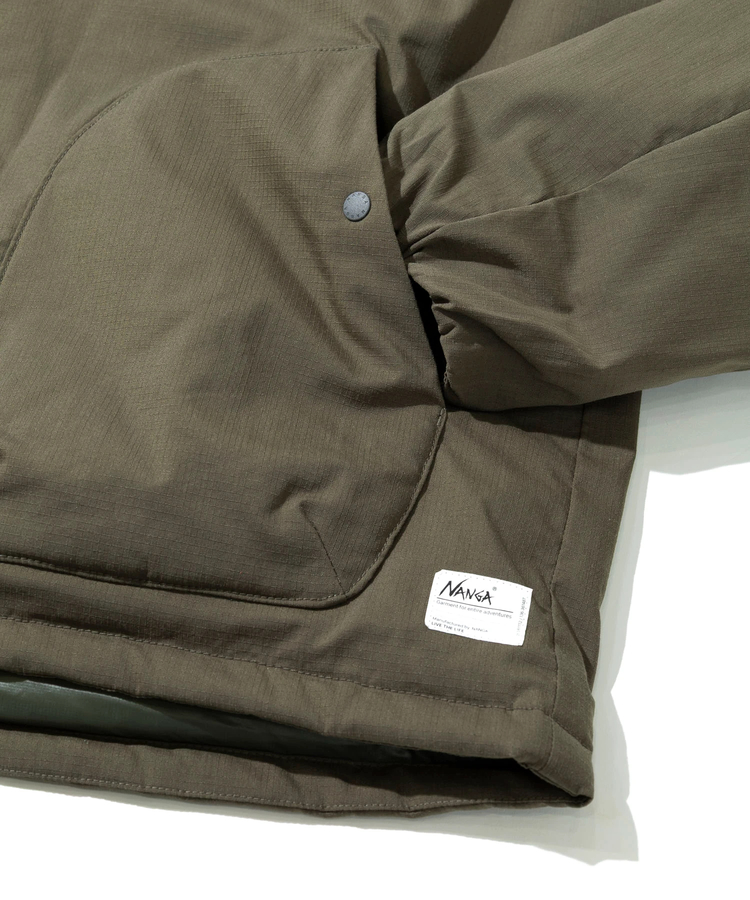 go slow caravan(ゴースローキャラバン) |NANGA/ナンガ HINOC RIPSTOP INNER DOWN CARDIGAN (MENS)