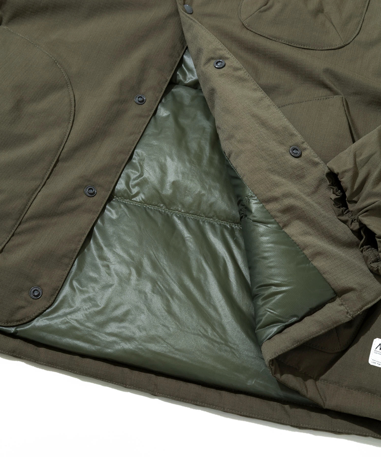 go slow caravan(ゴースローキャラバン) |NANGA/ナンガ HINOC RIPSTOP INNER DOWN CARDIGAN (MENS)
