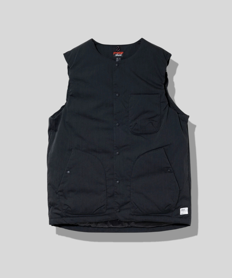 go slow caravan(ゴースローキャラバン) |NANGA/ナンガ HINOC RIPSTOP INNER DOWN VEST (MENS)