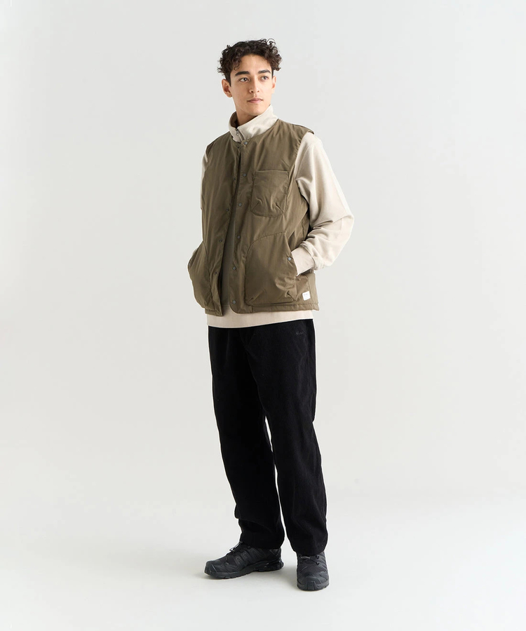 go slow caravan(ゴースローキャラバン) |NANGA/ナンガ HINOC RIPSTOP INNER DOWN VEST (MENS)