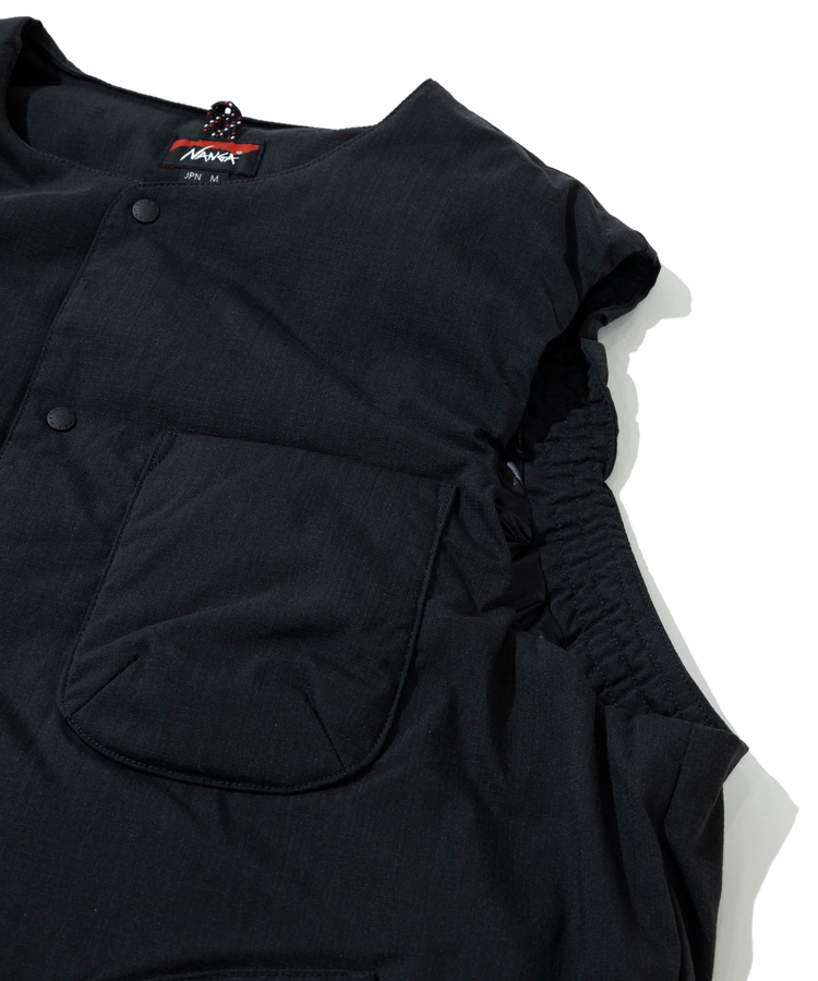 go slow caravan(ゴースローキャラバン) |NANGA/ナンガ HINOC RIPSTOP INNER DOWN VEST (MENS)