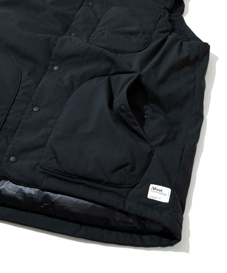 go slow caravan(ゴースローキャラバン) |NANGA/ナンガ HINOC RIPSTOP INNER DOWN VEST (MENS)