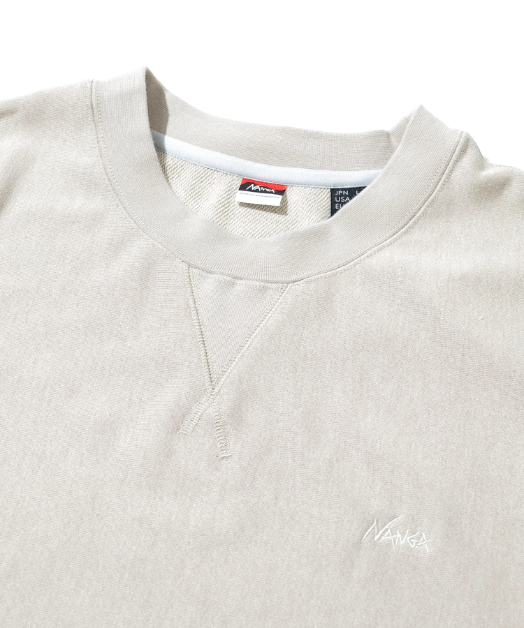 go slow caravan(ゴースローキャラバン) |NANGA/ナンガ DRY MIX TERRY CREW SWEAT (MENS)