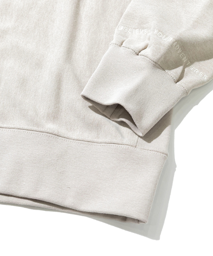 go slow caravan(ゴースローキャラバン) |NANGA/ナンガ DRY MIX TERRY CREW SWEAT (MENS)