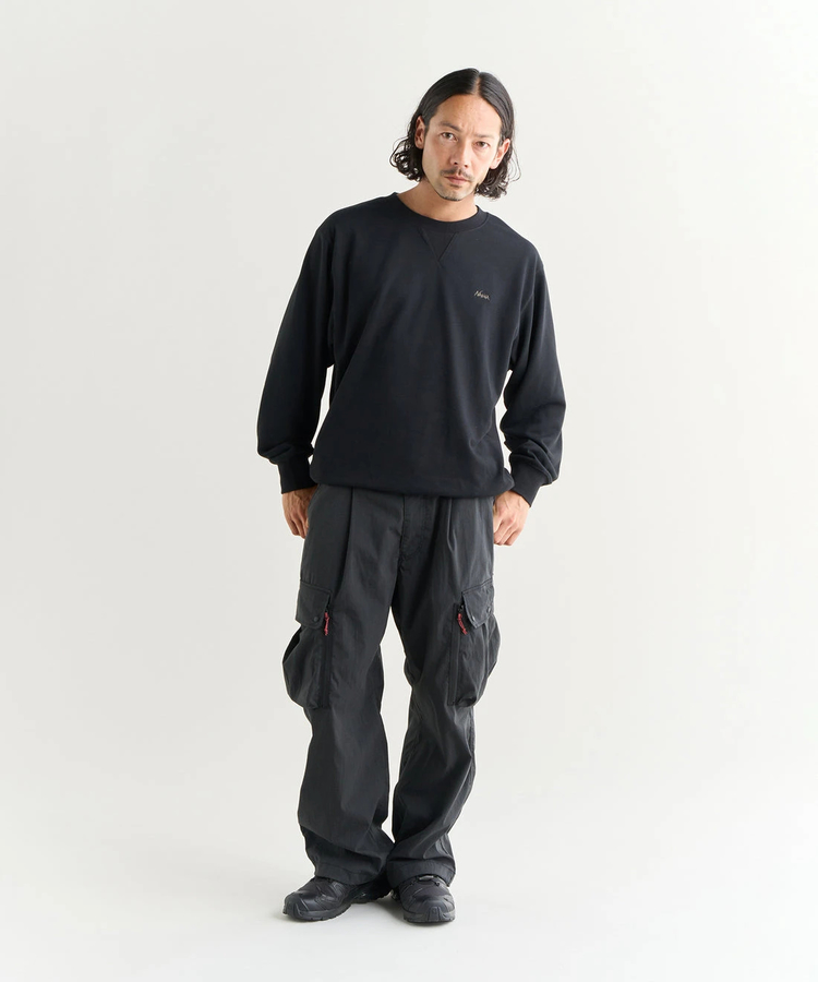 go slow caravan(ゴースローキャラバン) |NANGA/ナンガ DRY MIX TERRY CREW SWEAT (MENS)