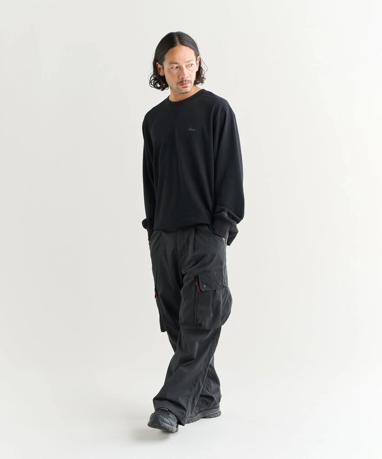 go slow caravan(ゴースローキャラバン) |NANGA/ナンガ DRY MIX TERRY CREW SWEAT (MENS)