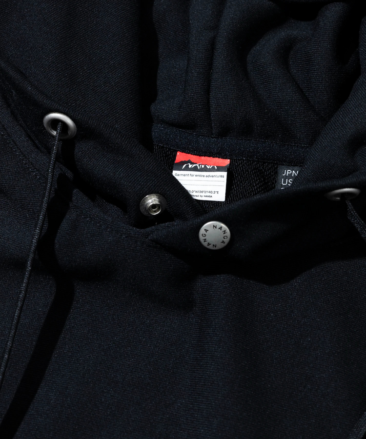 go slow caravan(ゴースローキャラバン) |NANGA/ナンガ DRY MIX TERRY HOODIE (MENS)
