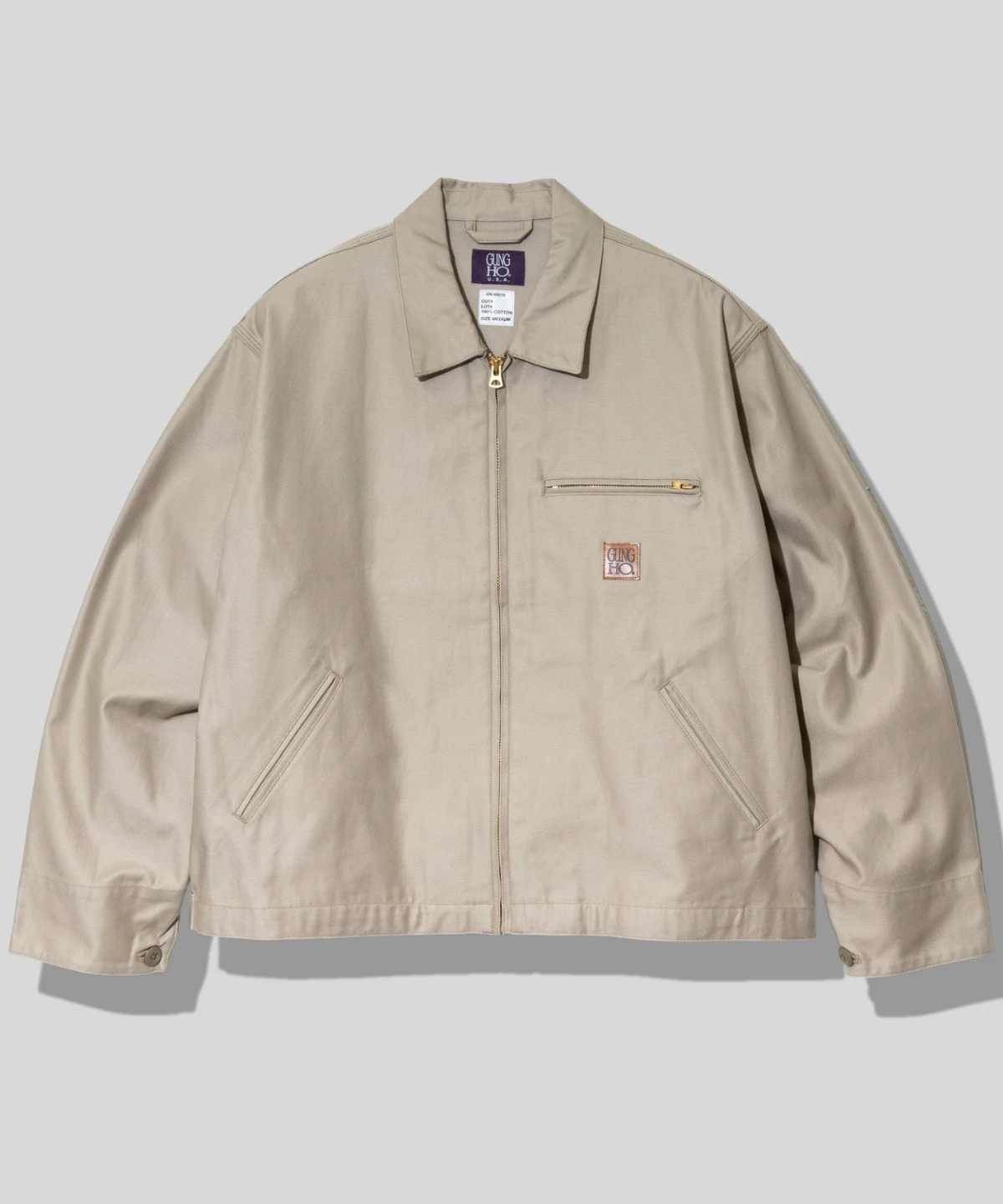 GUNG HO/ガンホー BACK SATIN WORK JACKET (MENS)｜ファッション通販 