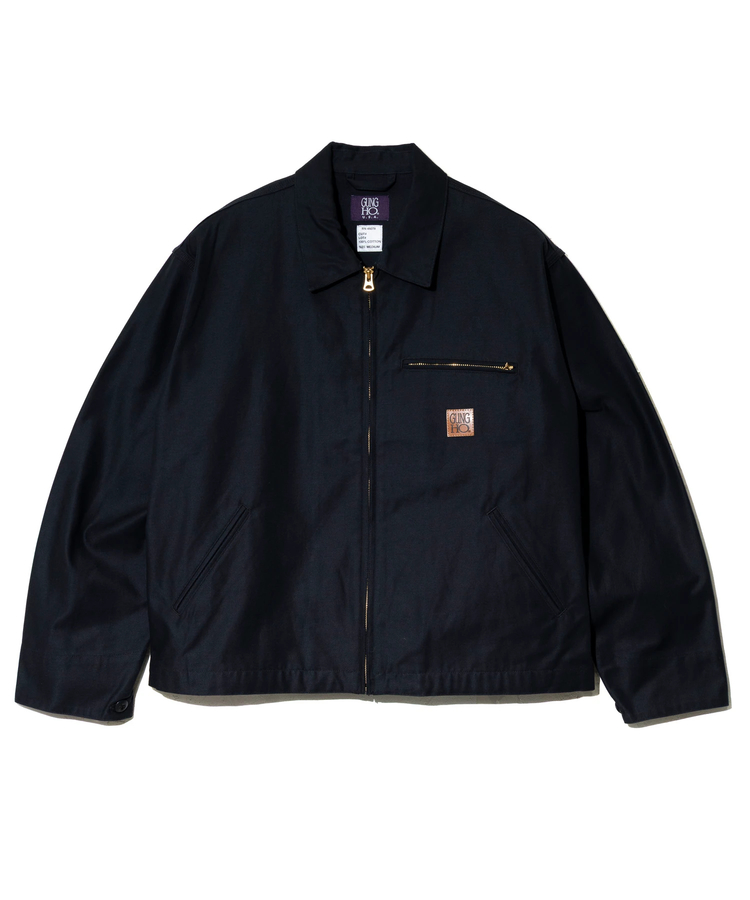 go slow caravan(ゴースローキャラバン) |GUNG HO/ガンホー BACK SATIN WORK JACKET (MENS)