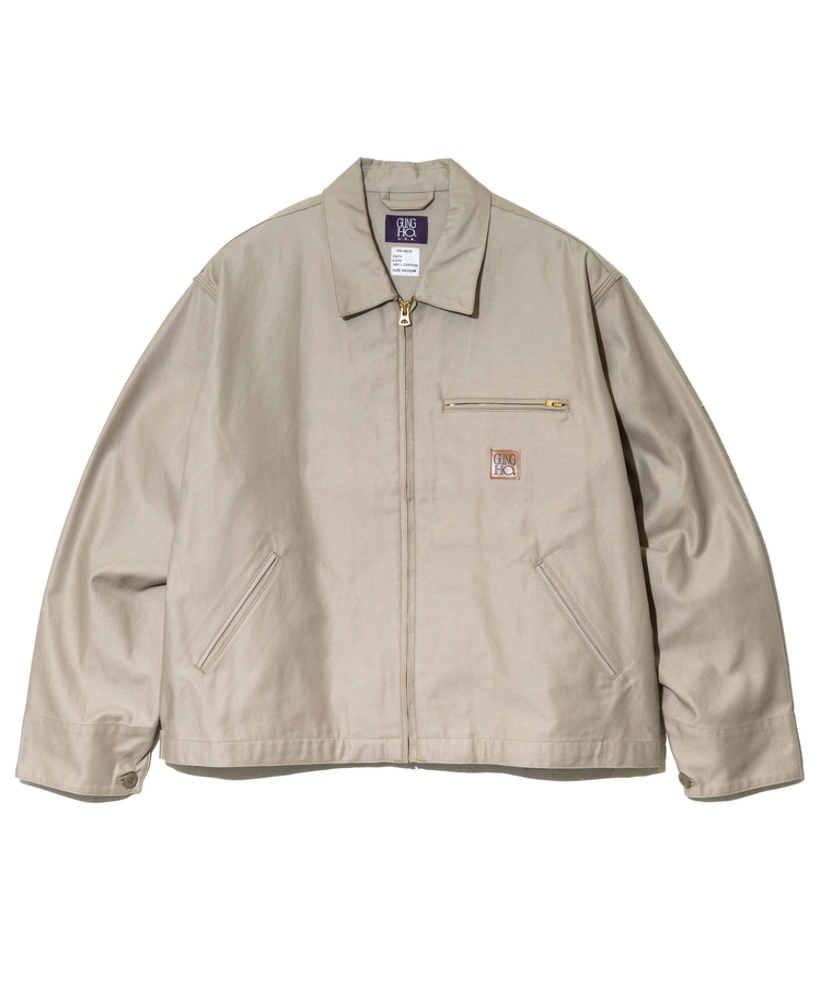 go slow caravan(ゴースローキャラバン) |GUNG HO/ガンホー BACK SATIN WORK JACKET (MENS)