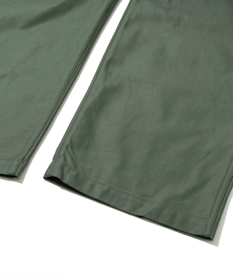 go slow caravan(ゴースローキャラバン) |GUNG HO/ガンホー BACK STAIN 4POCKETS WIDE FATIGUE TROUSER (MENS)