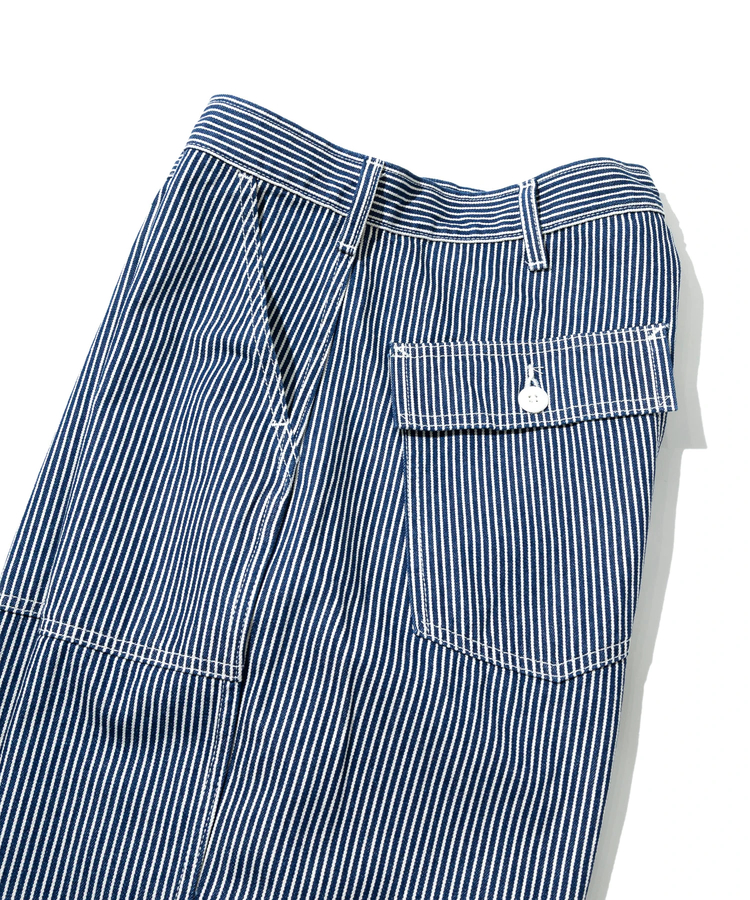 go slow caravan(ゴースローキャラバン) |GUNG HO/ガンホー HICKORY 4POCKETS WIDE FATIGUE TROUSER (MENS)