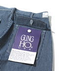 go slow caravan(ゴースローキャラバン) |GUNG HO/ガンホー HICKORY 4POCKETS WIDE FATIGUE TROUSER (MENS)
