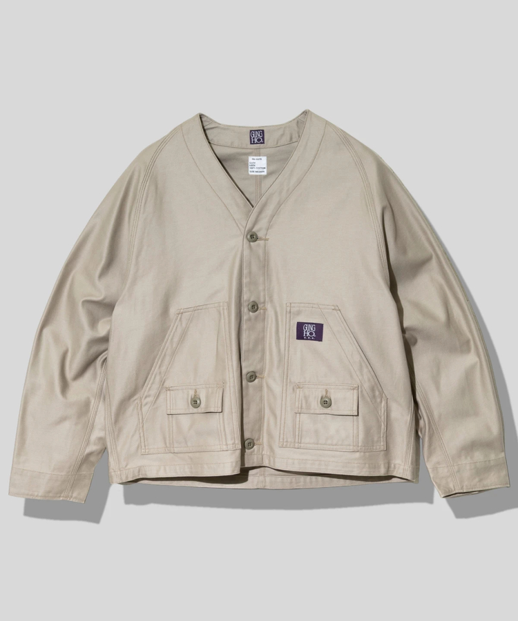 go slow caravan(ゴースローキャラバン) |GUNG HO/ガンホー BACK SATIN THE EXPEDITION JACKET (MENS)
