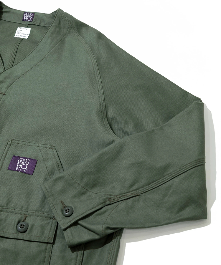go slow caravan(ゴースローキャラバン) |GUNG HO/ガンホー BACK SATIN THE EXPEDITION JACKET (MENS)