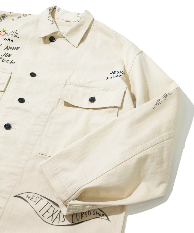 go slow caravan(ゴースローキャラバン) |Made in standerd/メイドインスタンダード MEMORIAL M-43 HBT JACKET (MENS)