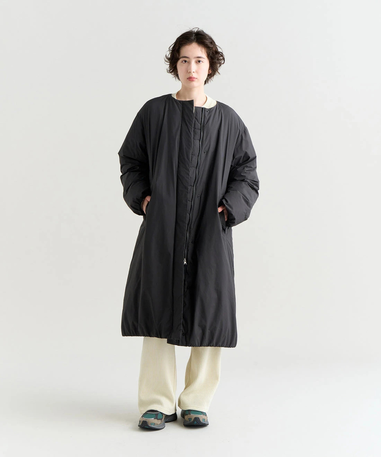 go slow caravan(ゴースローキャラバン) |NANGA/ナンガ NO COLLAR DOWN COAT W (WOMENS)